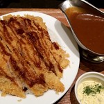 東京カレー屋名店会 - ジャンボチキンカツカレー：800円