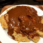 東京カレー屋名店会 - ジャンボチキンカツカレー：800円