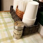 78791411 - お冷やは紙コップでどうぞ