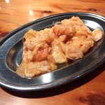 羊肉酒場 悟大 - 豚ホルモンみそ焼き（518円）