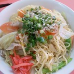 上海軒 - 壬生川焼きラーメン大盛り