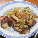 連和燒臘 - 鴨肉炒め