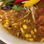 Japanese Soba Noodles 蔦 - コーン、モヤシ