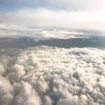 北のサンド - 【2018年01月】離陸後の道内上空、あんなに雪が降ってたのに上空は晴空でした(^_^)