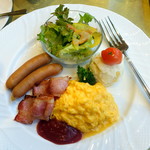 カフェ＆レストラン マーブル - アメリカンブレックファスト(1,080円)