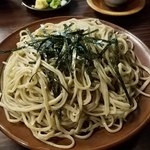 志な乃 - 大ざる蕎麦上空から