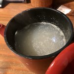 蕎野 - とろとろタイプの蕎麦湯