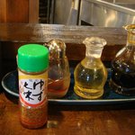 ゆず七味と調味料類