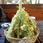 たろっぺ茶屋 - 野菜天ぷら盛り合わせ￥600
