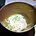 エクアトゥール - フカヒレと香住蟹の胡麻和え麺