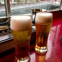 蟹･河豚専門 蟹吉WEST なんば道頓堀 - 道頓堀を見ながら乾杯