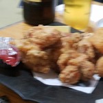 磯のれん 海銭亭 - 唐揚げは若鶏と芋