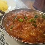 Indo Resutoran Taji - チキンカレー