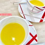 コーヴォ ウタヅ - 本日のパスタランチ
            コーンスープ