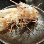 寿司源 - ”活車”の頭を揚げてくれます