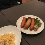小さな肉バル ガルニ レギューム - ペペロンチーノ＆ソーセージ