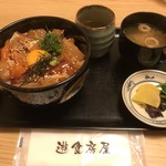 遊食房屋 - 漁師の海鮮丼（750円）_2017年12月