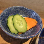 橋の湯食堂 - 浅漬け