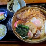 かずさ庵 - 鍋焼きうどん！