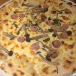 モンテロマーノ - ソーセージとキノコのピッツァ
