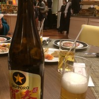 エトワール - ビールで乾杯です