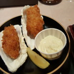 Shiroku Jichuu - 定食のカキフライ