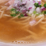 二階堂 - 手もみイリコそば（780円）
      