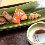 茶寮　柿里 - 肉料理