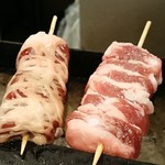 もつ焼 碁ゑん - 美しい串