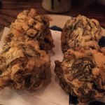 もずくの天ぷら
          