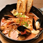 Lots of Seafood! Italian Cuisine tomato stew