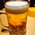 井出家 - 生ビール