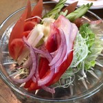 グリル竹 - 野菜サラダ￥600（税込）