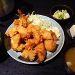 一番どり - テンカラ定食 890円