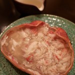 Gomi - 福井産紅ずわい蟹と甲羅のスープ