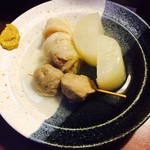 おかめ - 大根、ロールキャベツ、イワシつみれ