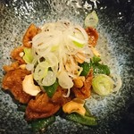 かっぱ亭 - 鶏肉の黒酢炒め