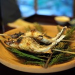 うかい鳥山 - 岩魚塩焼