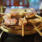 うかい鳥山 - 焼いてます