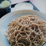駒の湯温泉 - 料理写真:十割（自家製麺）蕎麦です。北海道幌加内のそば粉を100％使っています。