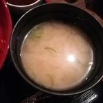 いざかや末 - 味噌汁
