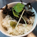 ボニートスープヌードルライク - 〆の鯛めし