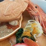 ボニートスープヌードルライク - めで鯛潮そば（2018年始限定）