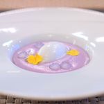 デセール ミヤジマ - 紫芋のスープ　ココナッツ風味