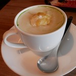 上島珈琲店 - 抹茶生姜ミルク