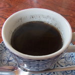銀河のほとり - 黒豆と黒米(?)のコーヒー