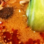 丸源ラーメン - スープの表情