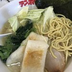 テンホウ - 餅入りとんこつラーメン