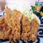 看貫場 - ロースかつのアップ　サクサク♡