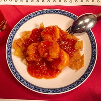 ホテルオークラ レストラン横浜 中国料理 桃源 - 大海老のチリソース煮